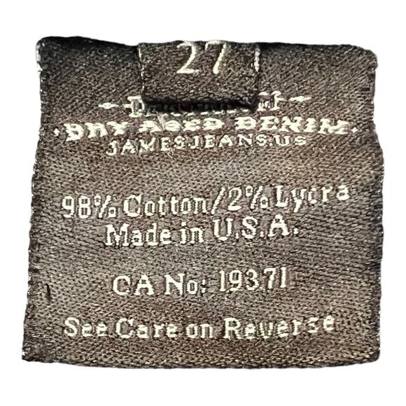 James Jeans Womens Chambray Shorts 27 Preppy Twee Denim Jean Casual - Picture 3 of 4